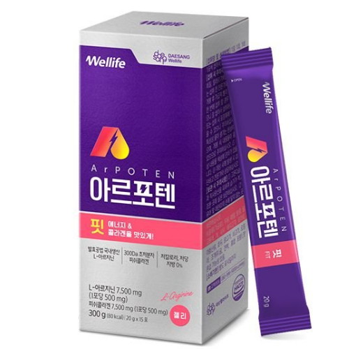 대상웰라이프 아르포텐 핏 20g 15포