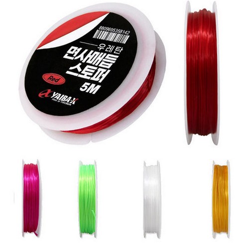 야이바엑스  KYST-01 우레탄 면사매듭 스토퍼 5M