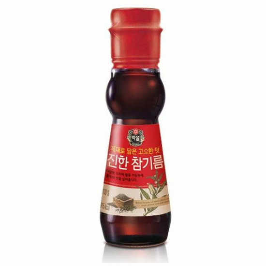  백설 진한 참기름 110ml [1개]