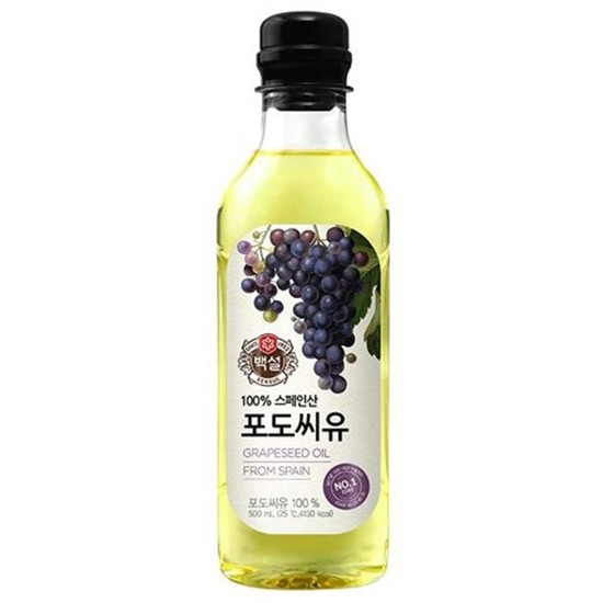 백설 포도씨유 500ml