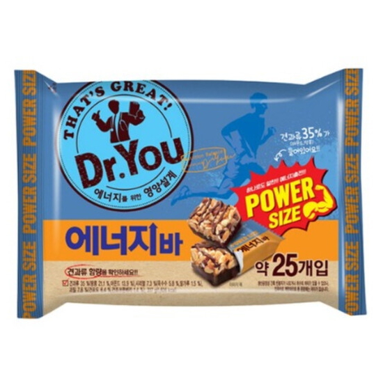 오리온 닥터유 에너지바 파워사이즈 337g