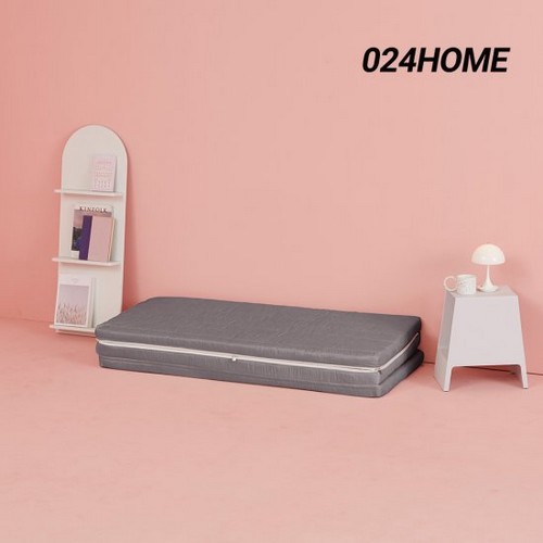 에스베딩 024홈 바디서포트 단단한 3단 접이식 토퍼 매트리스 MS