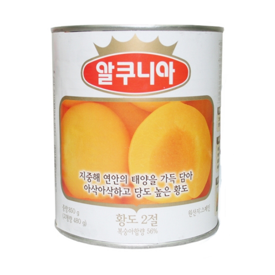 농심 알쿠니아 황도 850g [1개]