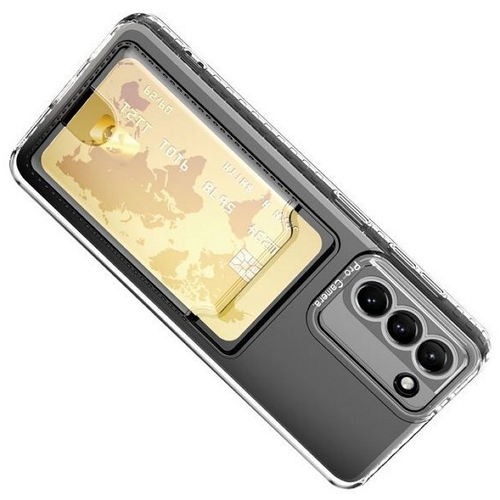 베락스  갤럭시S20 FE 에어백 카드홀더 클리어 젤리케이스