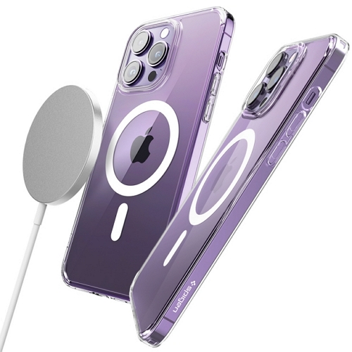 슈피겐  아이폰14 프로 맥스 에어스킨하이브리드 맥핏 케이스