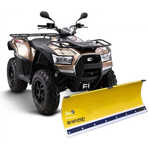 킴코  제설오토바이 제설바이크 제설ATV MXU700 제설특허제품