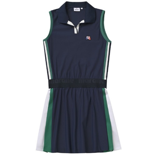 마틴골프  슬리브리스 카라 원피스 QW0DOP20249