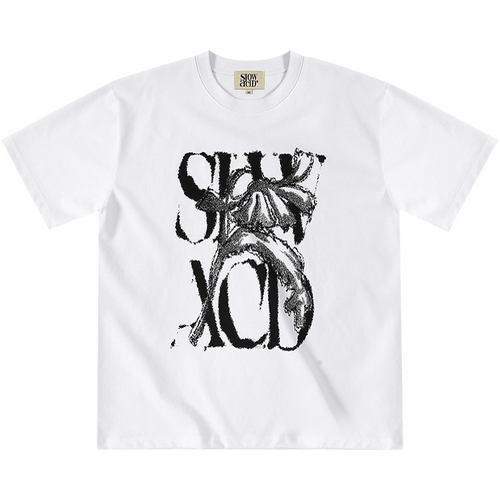 슬로우애시드 SLOW ACID 러스티 로고 반팔티셔츠 화이트 RUSTY LOGO T-SHIRT WHITE SLST2-WH 145899