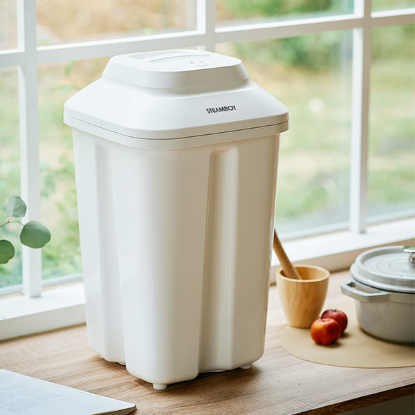 동양이지텍 스팀보이 자동 진공쌀통 20kg