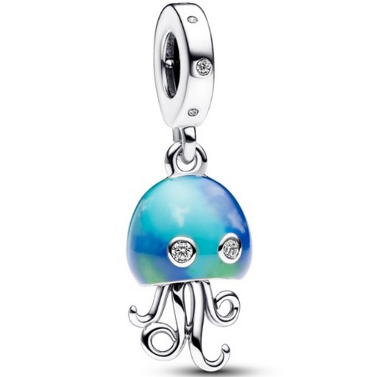 판도라 컬러 체인징 젤리피시 댕글 참_792704C01