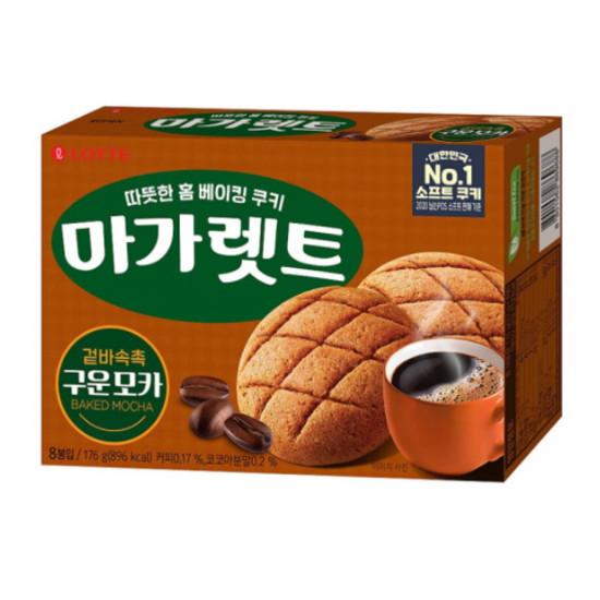 롯데제과  마가렛트 구운모카 176g