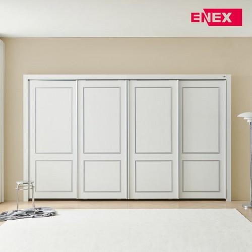 에넥스  ExW 루이 웨인스코팅 슬라이딩 붙박이장