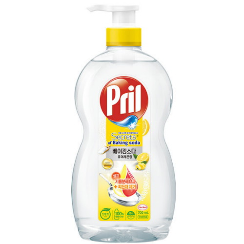 프릴 베이킹소다 주방세제 퓨어레몬 700ml