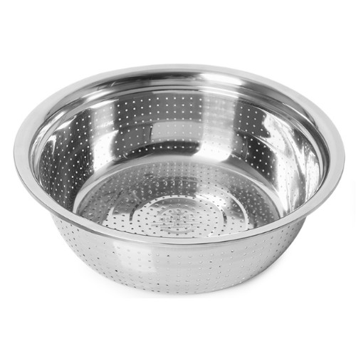 퀸센스  타공 다라이 38cm/ 스텐채반 스텐다라이 펀칭바구니