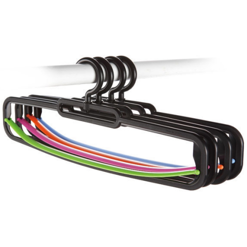 디스토어  텐션고정 논슬립 1단 바지걸이 10P 그린