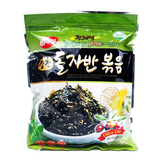 김앤김  김도둑 돌자반볶음 500g 6ea