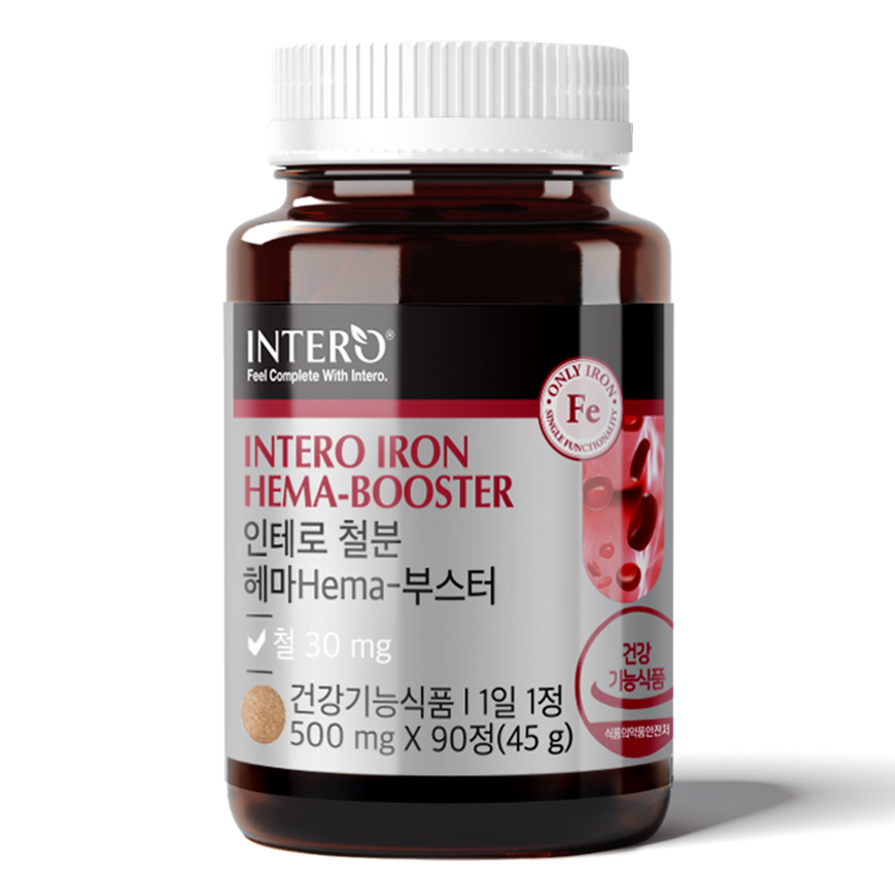 인테로 철분 헤마 부스터 90정
