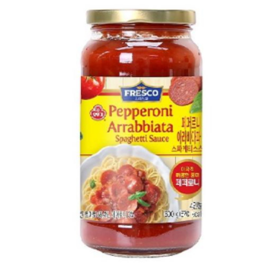 오뚜기 페퍼로니아라비아따 파스타소스 600G