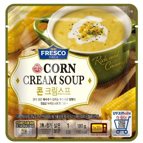 오뚜기 프레스코 콘 크림스프 180g