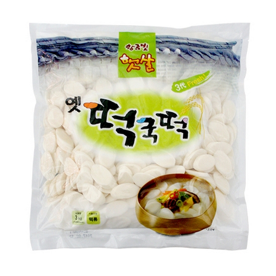 송학식품  옛날 떡국떡 3kg