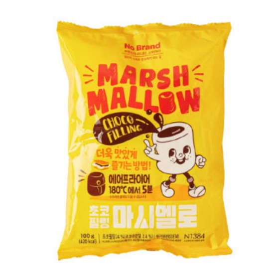 이마트 노브랜드 초코필링마시멜로 100g
