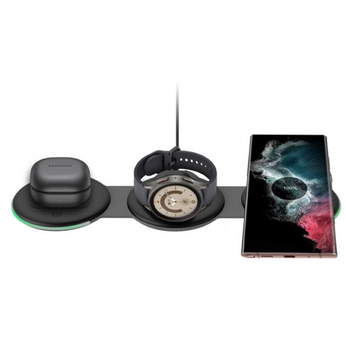 아임커머스 UM2 15W 3in1 올인원 폴딩 무선충전기 UMWH-S3in1-B