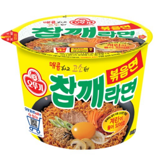 오뚜기  참깨라면 볶음면 110g