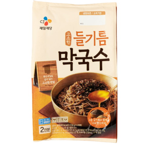 CJ제일제당  고소한 들기름 막국수 356g