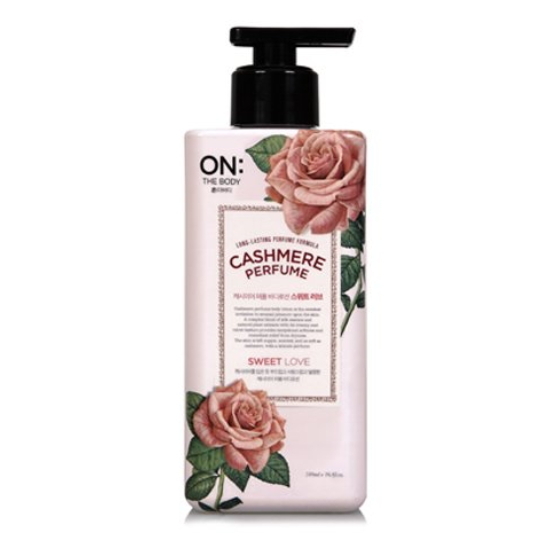 온더바디 캐시미어 퍼퓸 바디로션 스위트러브 400ml