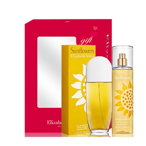엘리자베스아덴 썬플라워 오 드 뚜왈렛 100ml + 바디 미스트 236ml 세트 - 에누리 가격비교