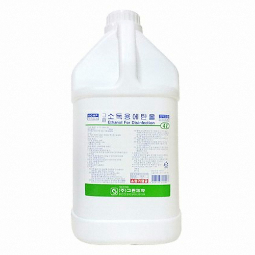 그린제약 그린 소독용 에탄올(83%) 4L