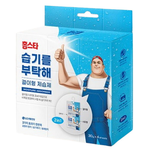 홈스타 습기를 부탁해 걸이형 30g 4개입