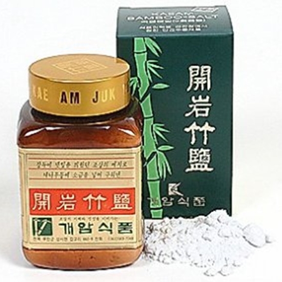 개암식품 9회 죽염 분말 250g