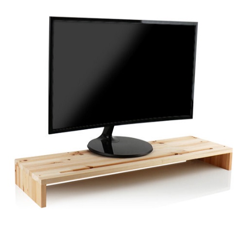 NETmate NM-MCD03 다용도 원목 모니터 받침대