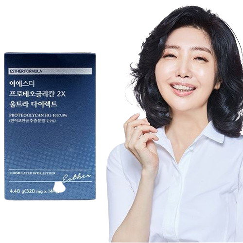 에스더포뮬러 여에스더 프로테오글리칸 2X 울트라 다이렉트 320mg 14매