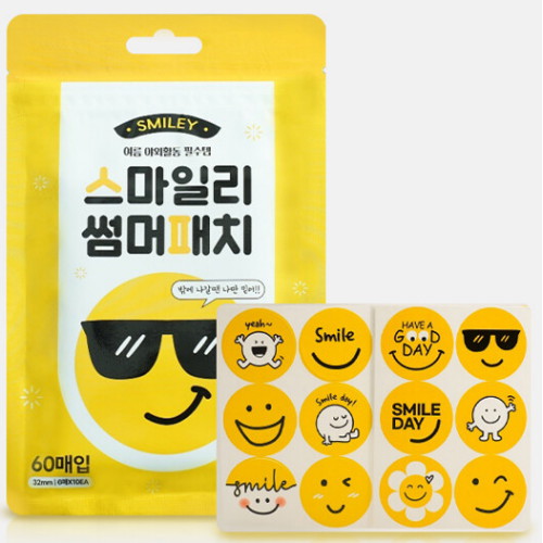  스마일리 썸머패치 60매 [1개]