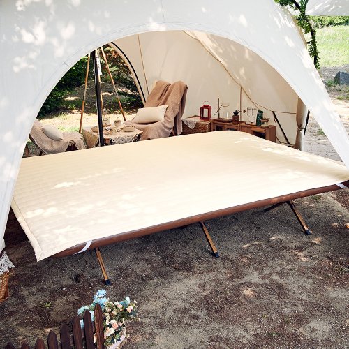 크래커랩 깃든 에어박스 커버 자충매트 전용 대형 캠핑 패드