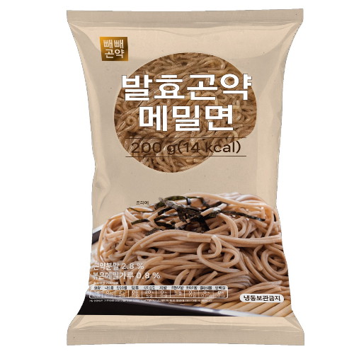 다름  빼빼곤약 발효곤약 메밀면 200g