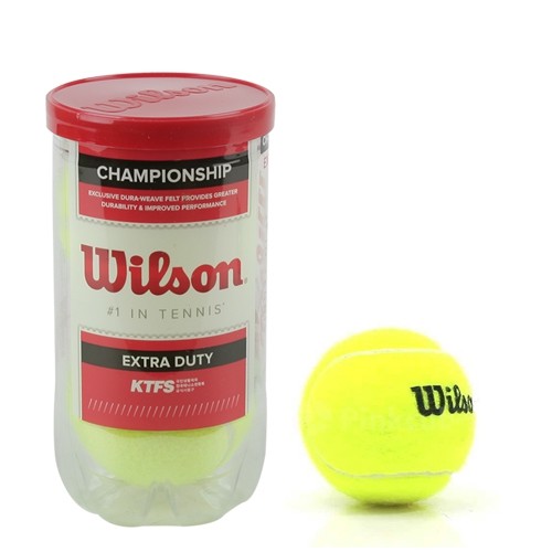 윌슨  챔피언쉽 캔볼 시합구 Extra Duty 테니스 공 2개 6캔 테니스협회 공인구