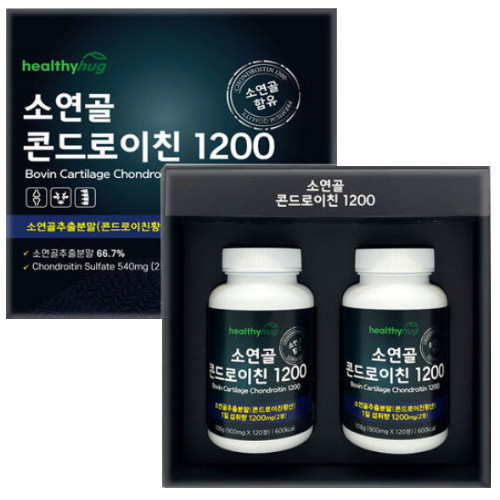 헬씨허그 소연골 콘드로이친 1200 120정 2개입