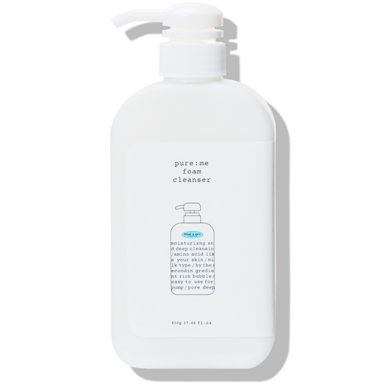 와더스킨 저자극 약알칼리성 폼클렌징 500g