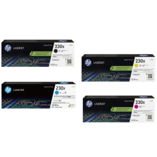 HP 정품 230X (W2300X, W2301X, W2302X, W2303X) 4색 세트