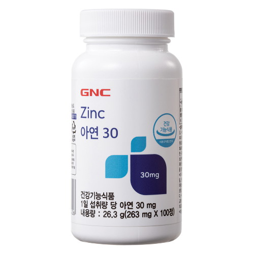 GNC 아연 30 100정
