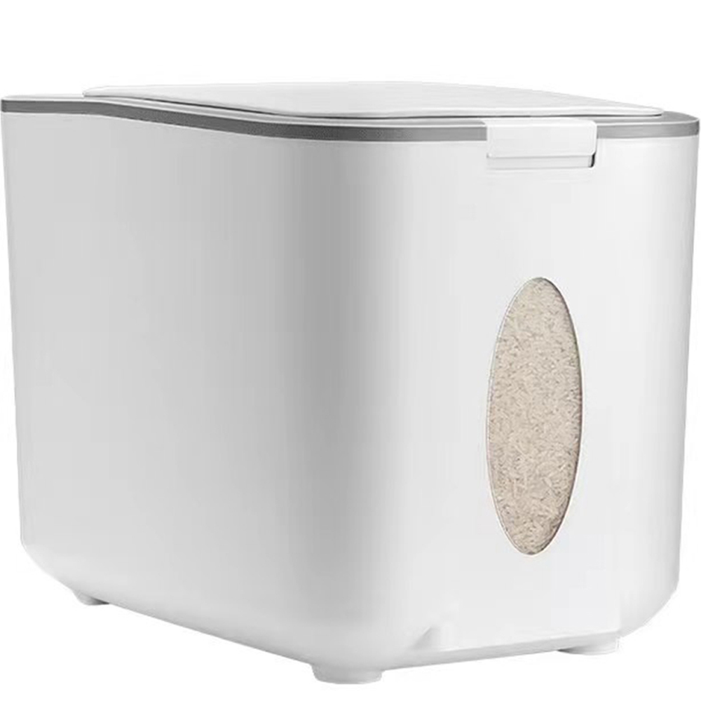 레토 원터치 쌀통 14kg 밀폐 쌀보관통 보관함 LAC-R01