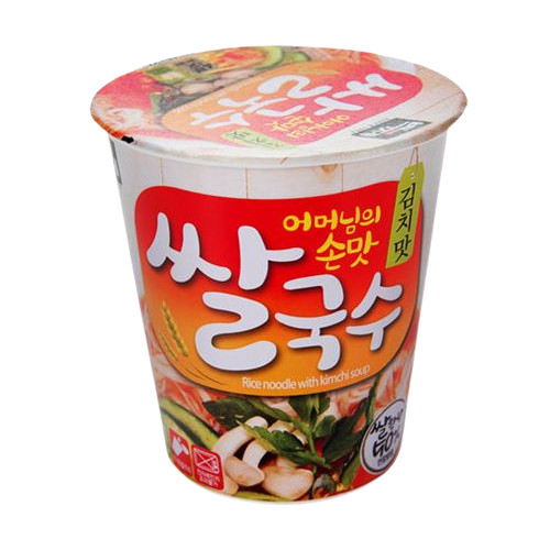 백제  쌀국수 김치맛 컵라면 미니컵 58g 6개 쌀국수 김치맛 컵라면 미니컵