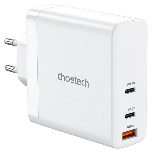 CHOETECH  PD PPS 140W 3포트 GaN 충전기 PD6026