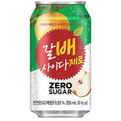 해태음료 갈배 사이다 제로 355ml