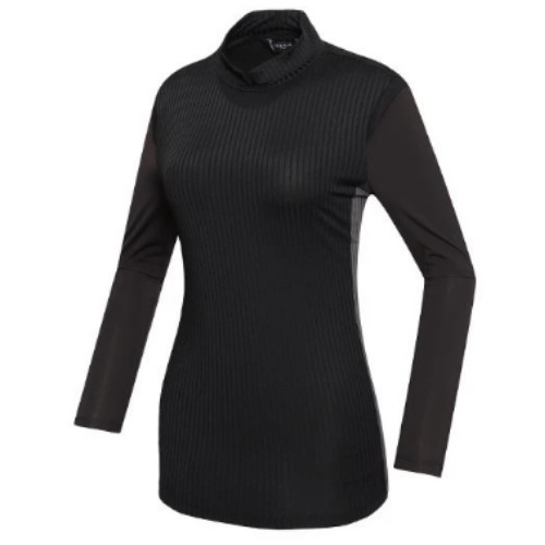 데니스골프 큰골지 반하이넥 긴팔티 NAOSLTS054