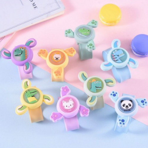  순차 스피너 LED 모기팔찌 [1개]