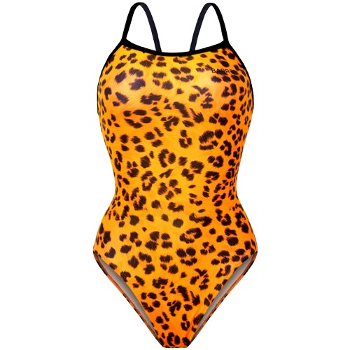 배럴  레오파드팝 V백 오렌지 B3SWSWS018ORG